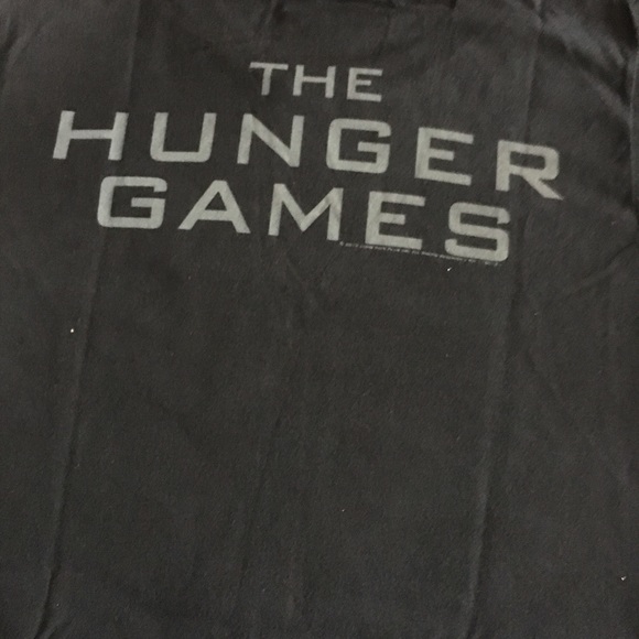 The Hunger Games Women’s Junior Tshirt L XL New - Picture 2 of 2